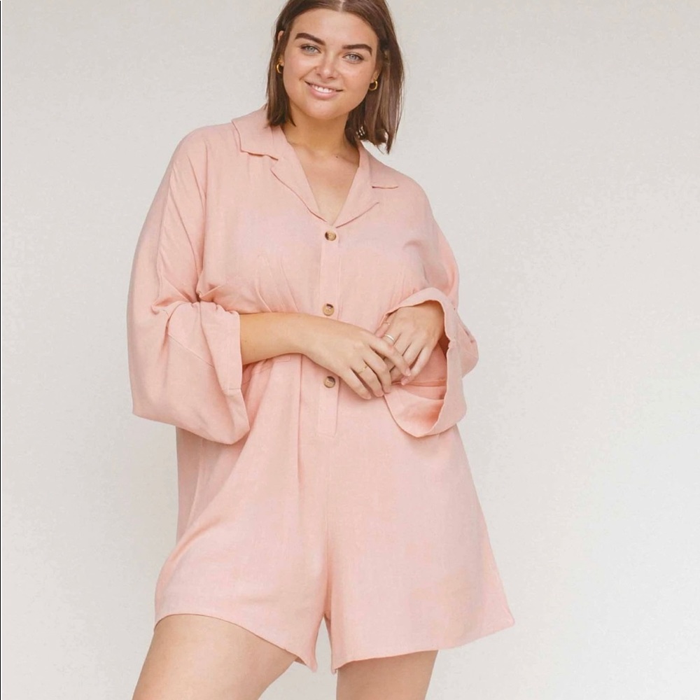 The Lullaby Club Playsuit // Rose